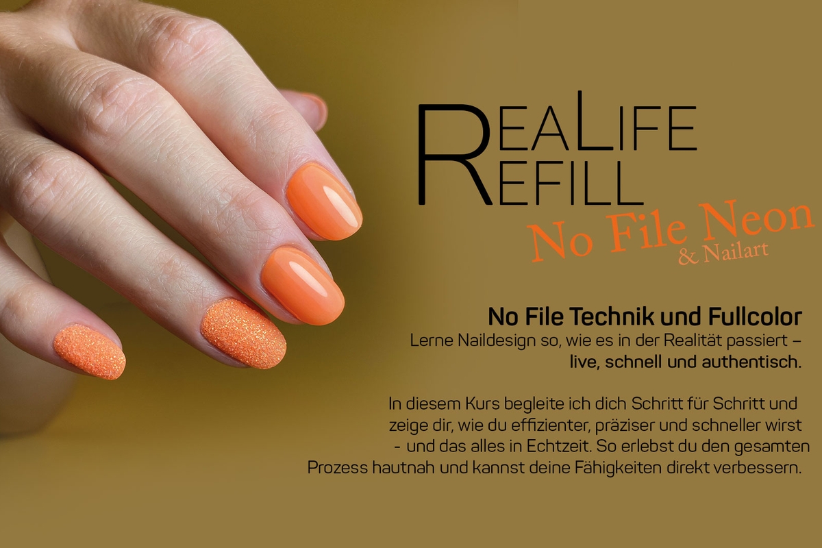 RealLifeRefill: No File Technic Refill & Nailart